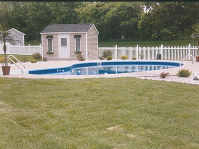 NH MA Pool Patio Sod Stone Mulch