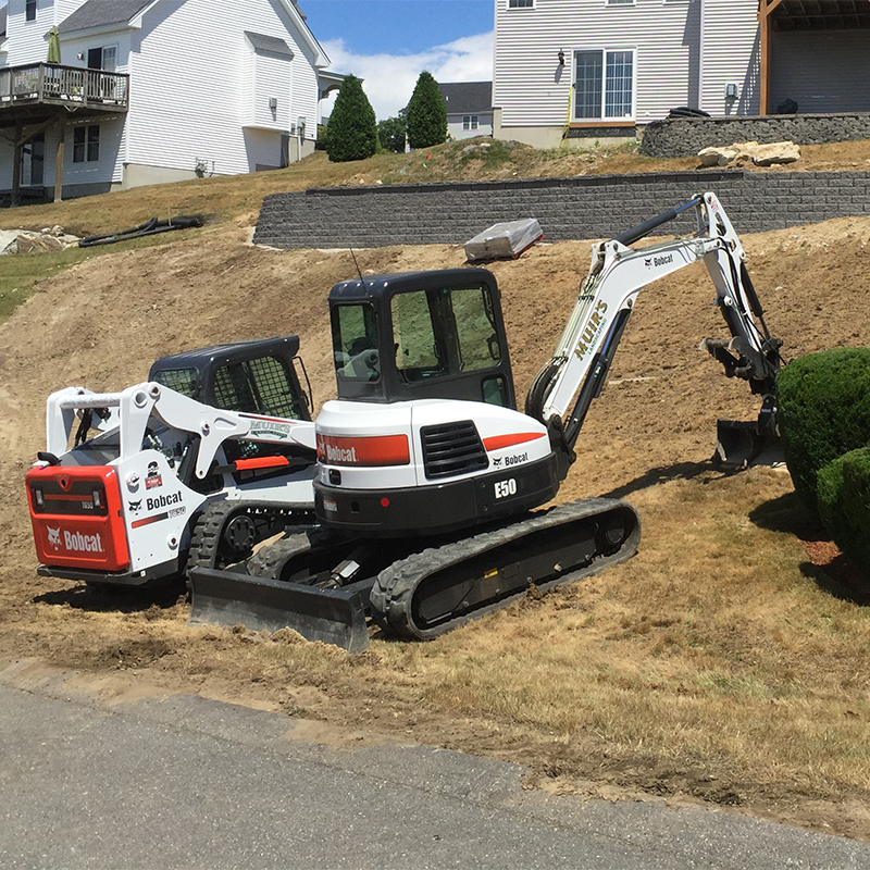 Salem, NH Landscape Construction Light Excavating, Retaining Walls, Walkways & Patios, Land clearing/Leveling