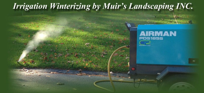 Salem, NH MA Winterizing irrigation system